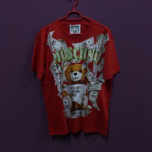 Moschino Red Short Sleeve T-Shirt